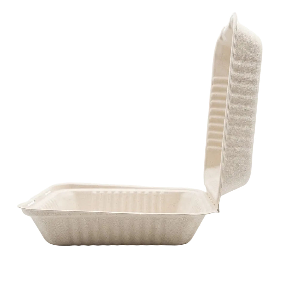 Portacomida Bagazo de Caña Darnel P1-1000ml Paquete 50 und