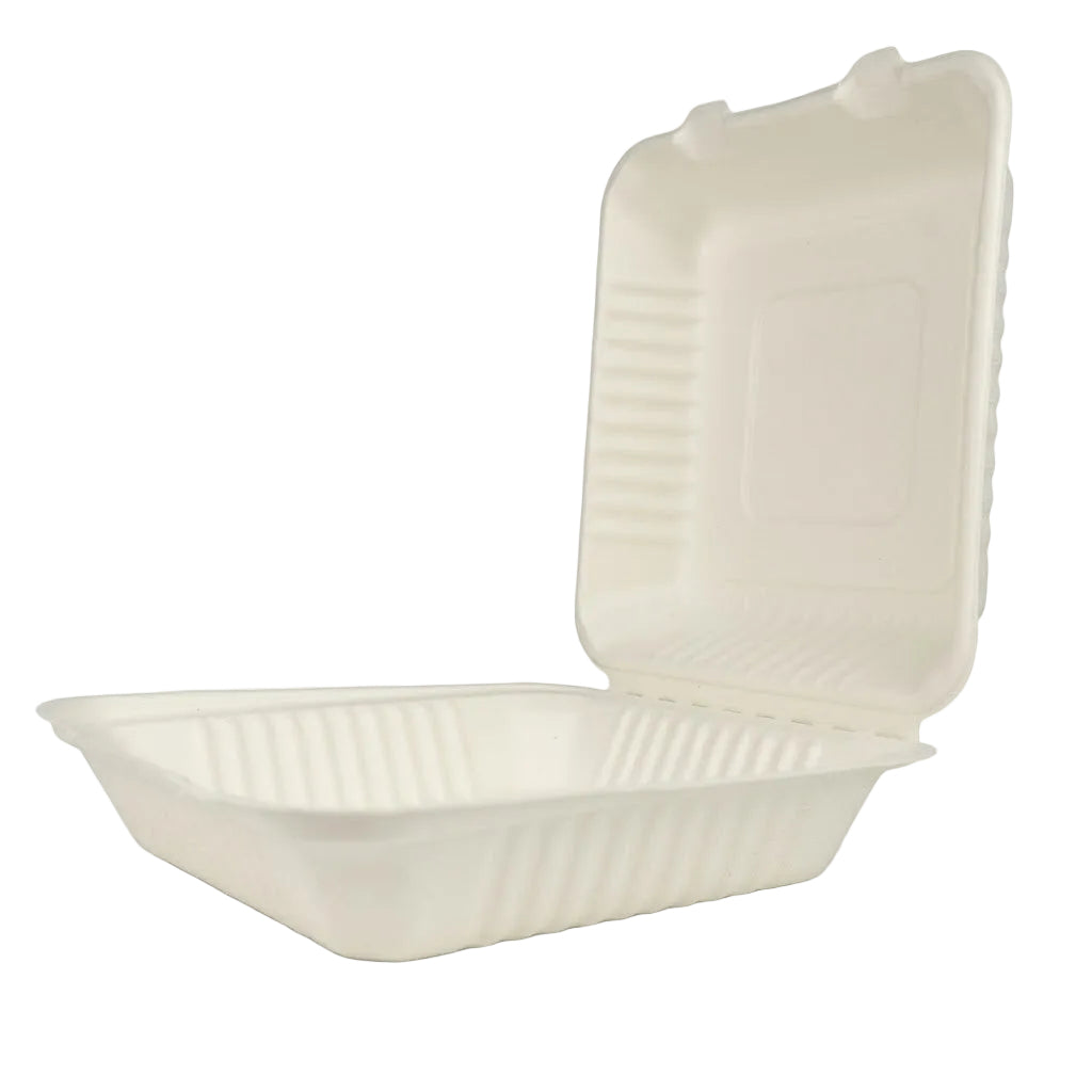 Portacomida Bagazo de Caña Darnel P1-1000ml Paquete 50 und