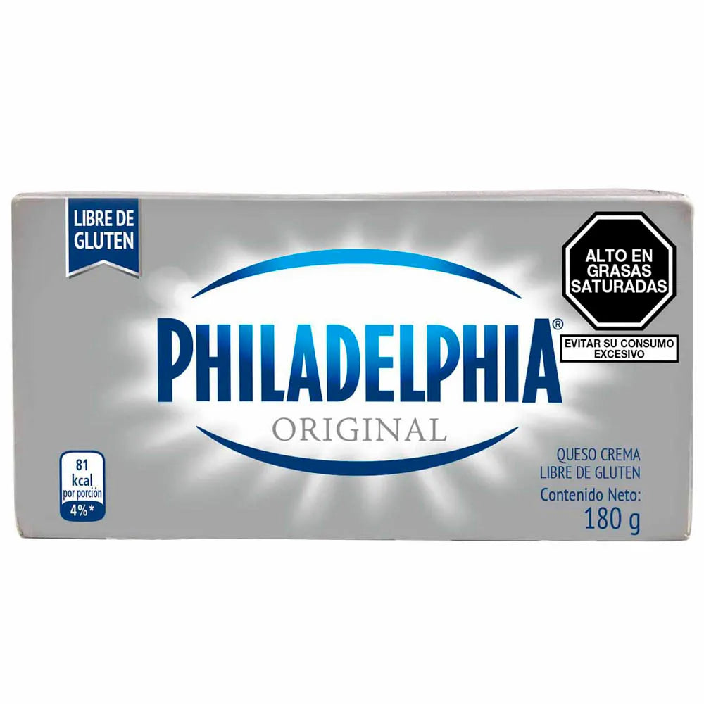 Queso Crema Philadelphia  Brick Original Barra 180g