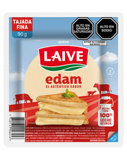 Queso Edam Laive Finas 90g