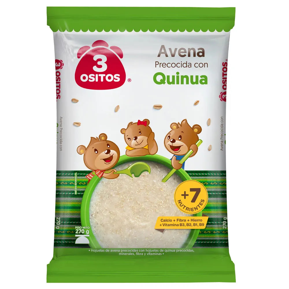 Quinua Avena 3 Osito Bolsa 270g