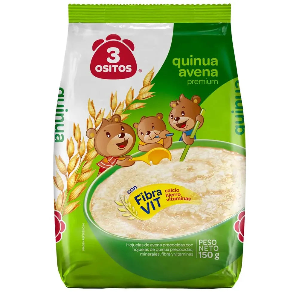Quinua Avena 3 Ositos Bolsa 150g