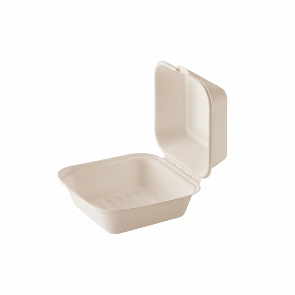 Portacomida Bagazo de Caña Darnel Ct4 C1-450ml Paquete 50 und