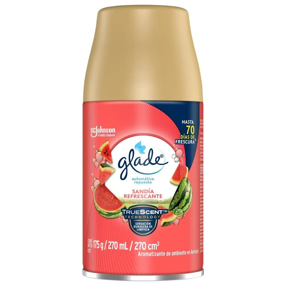 Repuesto para Ambientador Glade Automatico Repuesto Sandia 270Ml