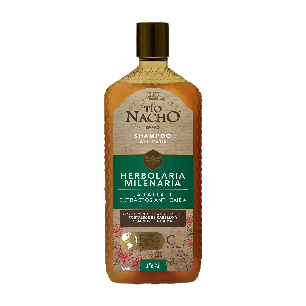 Shampoo Tío Nacho Herbolaria Frasco 415 ml