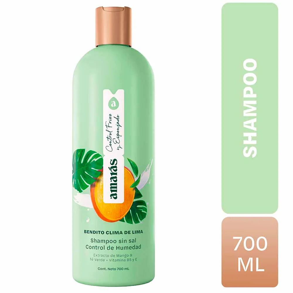 Shampoo Amaras Bendito Clima Lima Frasco 700ml