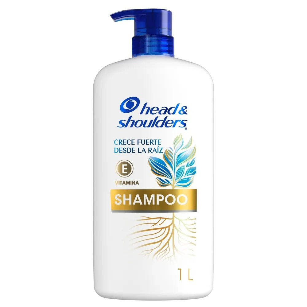 Shampoo Head & Shoulders Crece Fuerte desde la Raíz 1L