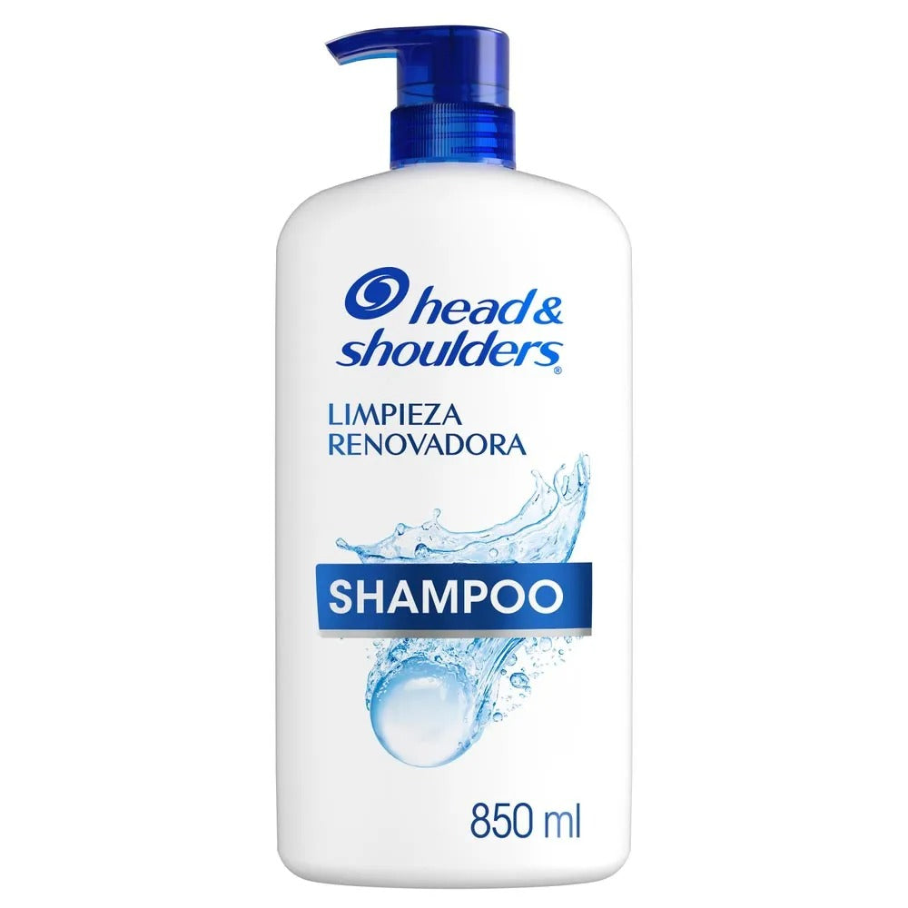 Shampoo Head & Shoulders Limpieza Renovadora 850Ml