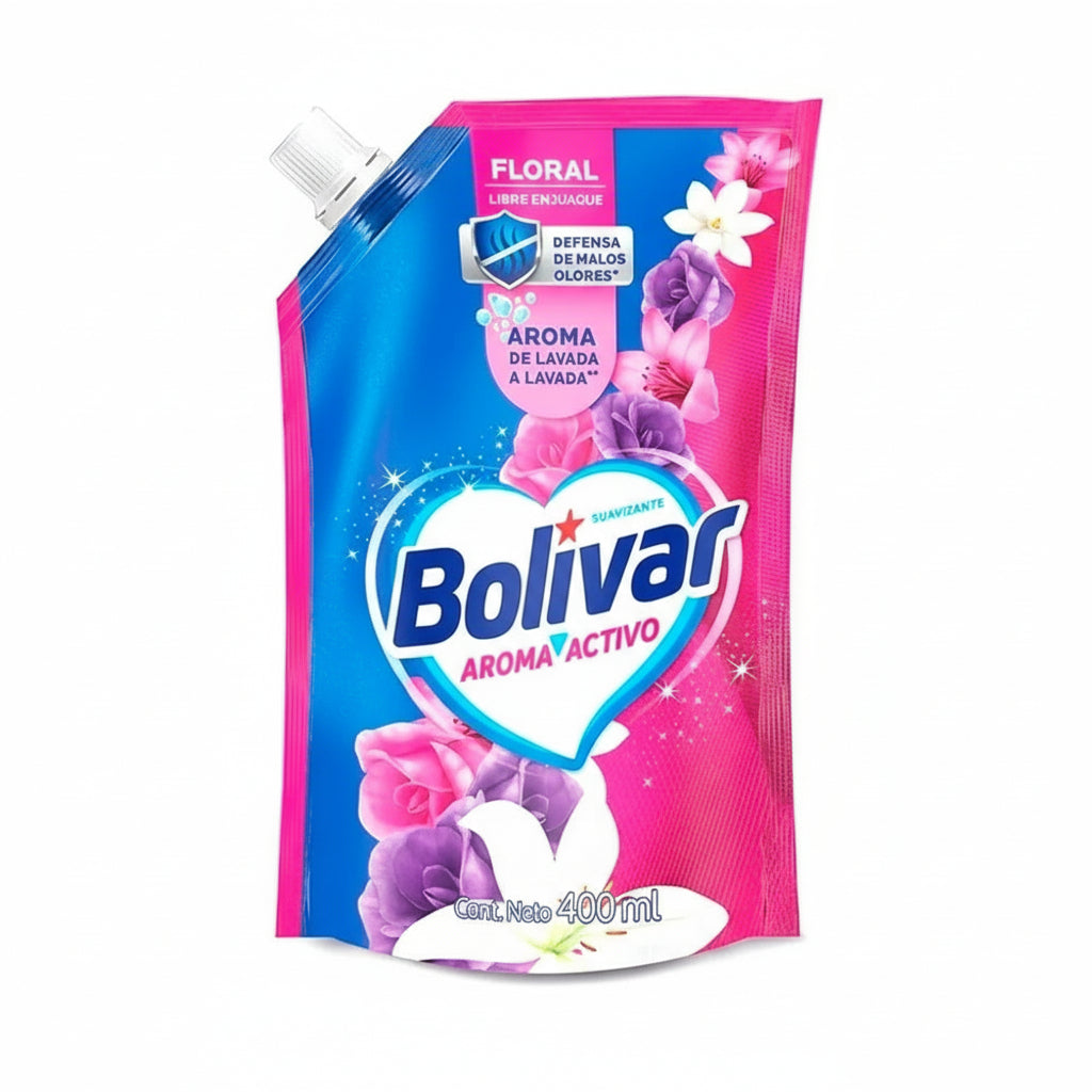 Suavizante Bolívar Floral Doypack 400Ml