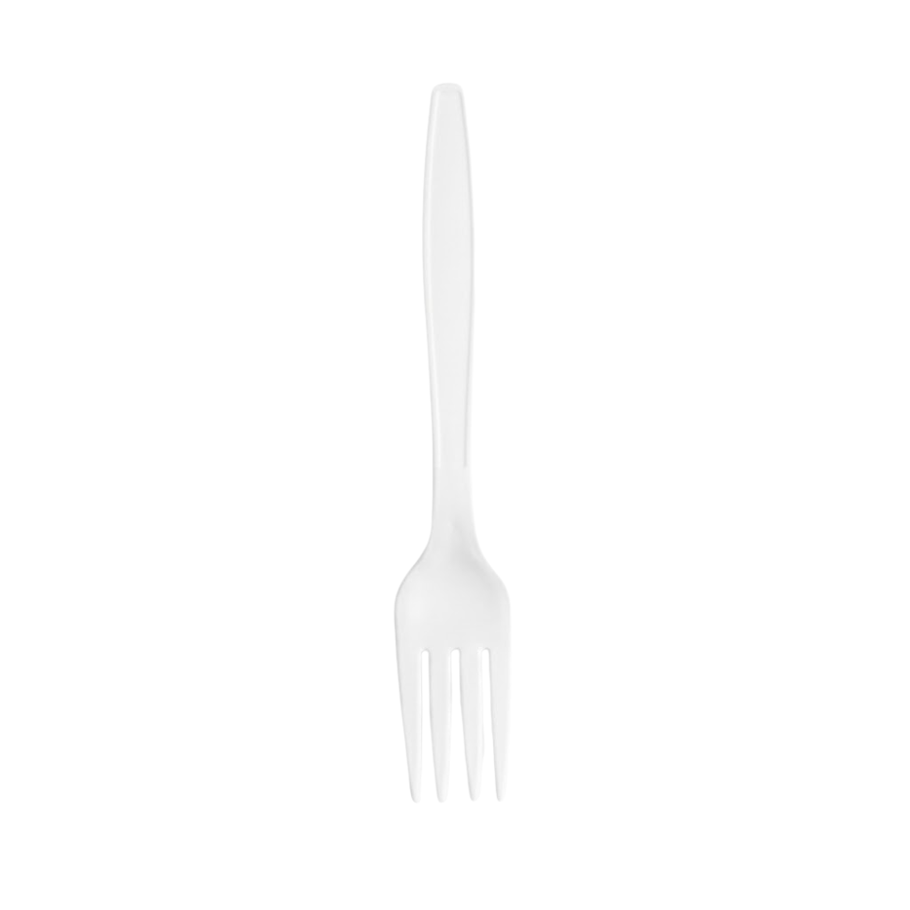 Tenedor Compostable  Fécula maíz Inecoware 16cm paquete 100 und