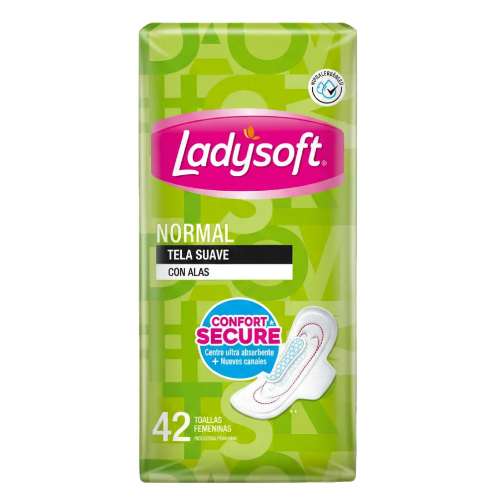 Toallas Higiénicas Ladysoft Normal 42Und