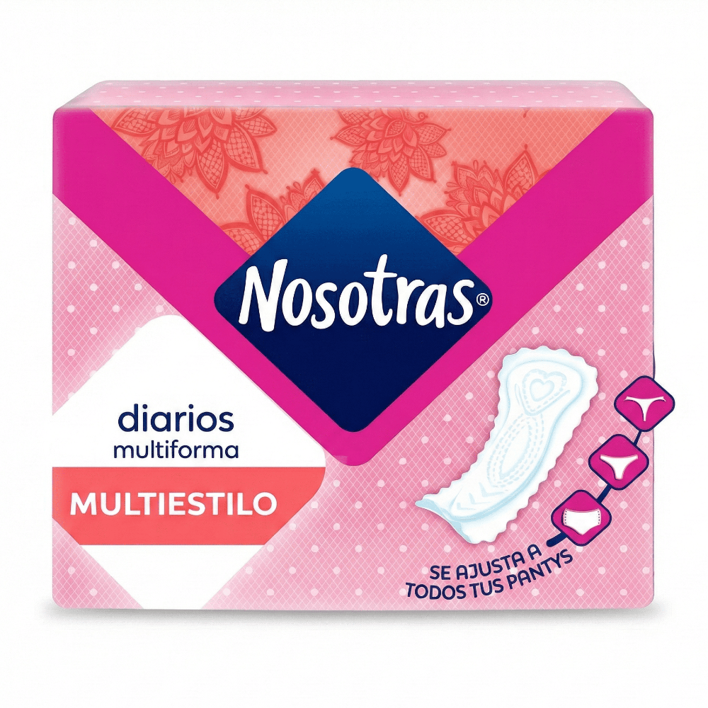 Toallas Nosotras Diarios Multiestilo 15 Und