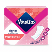 Toallas Nosotras Diarios Multiestilo 15 Und