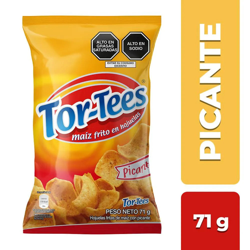 Tortees Picante Bolsa 71g