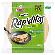 Tortillas Cero Cero Bimbo  10 Und 280g