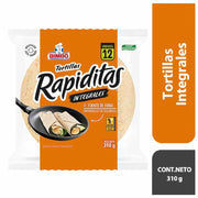 Tortillas Integrales Bimbo  12 Und 310g