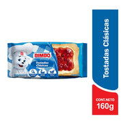 Tostada Bimbo Clásicas 10Und 160g