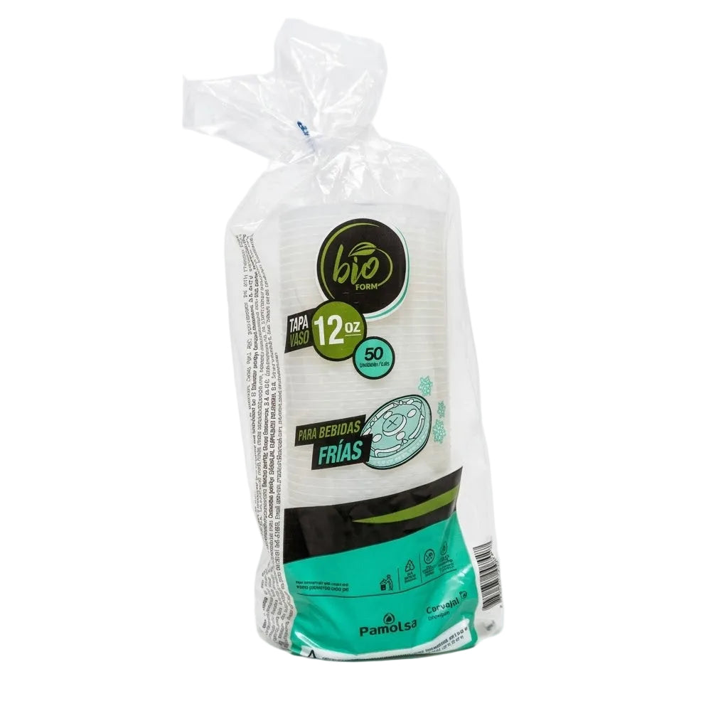 Vaso Fruta Pamolsa Con Tapa 12 Oz Paquete 25 und