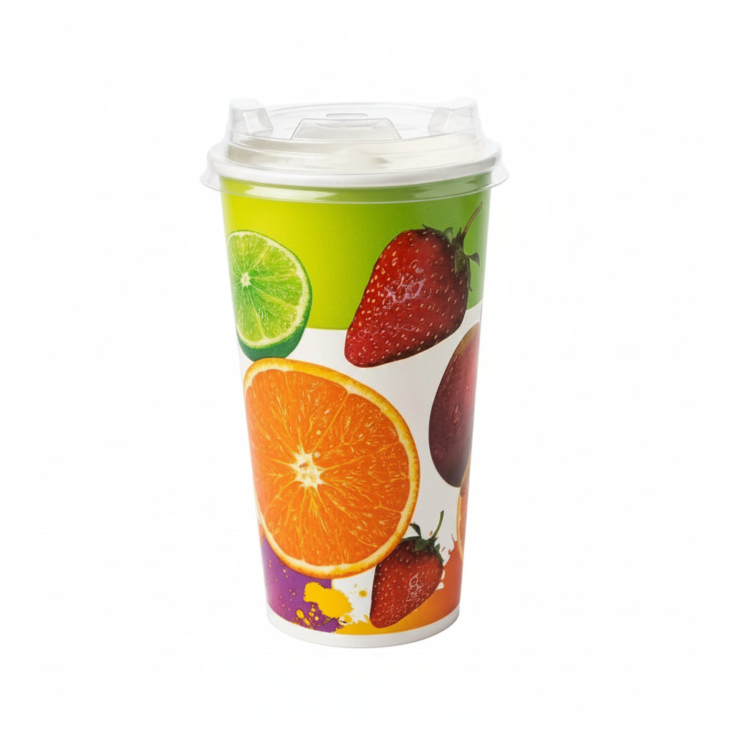 Vaso Fruta Pamolsa Con Tapa 21Oz Paquete 25 und