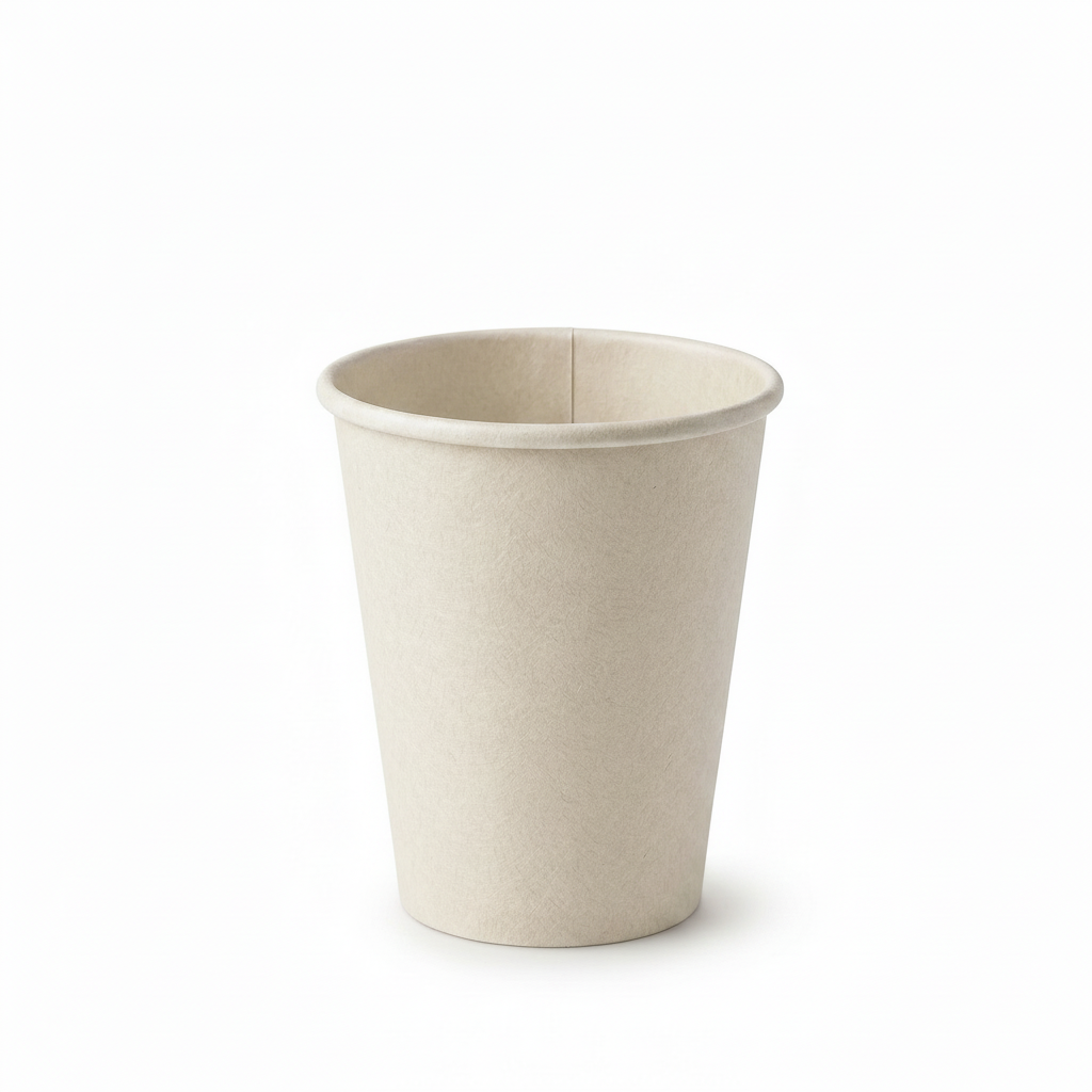 Vaso Polipapel Bioform Natural Paquete 50Und