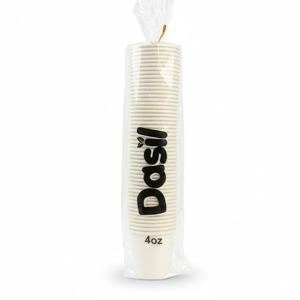 Vaso Polipapel Blanco Darsil 4 onz Paquete 50 und
