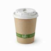 Vaso Polipapel Café Bio Form Pamolsa 8 Oz Paquete 25 Und
