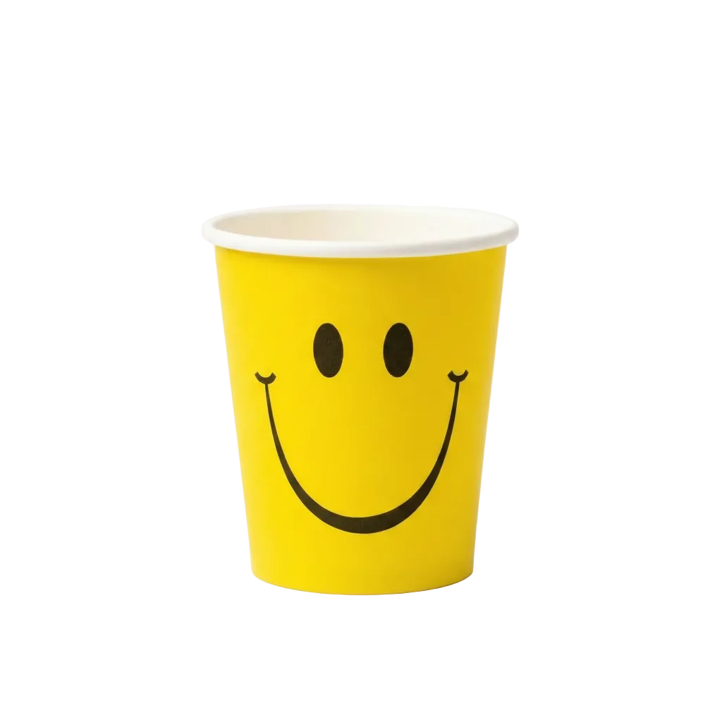 Vaso Polipapel Carita Smp 8 Oz Paquete 50 Und