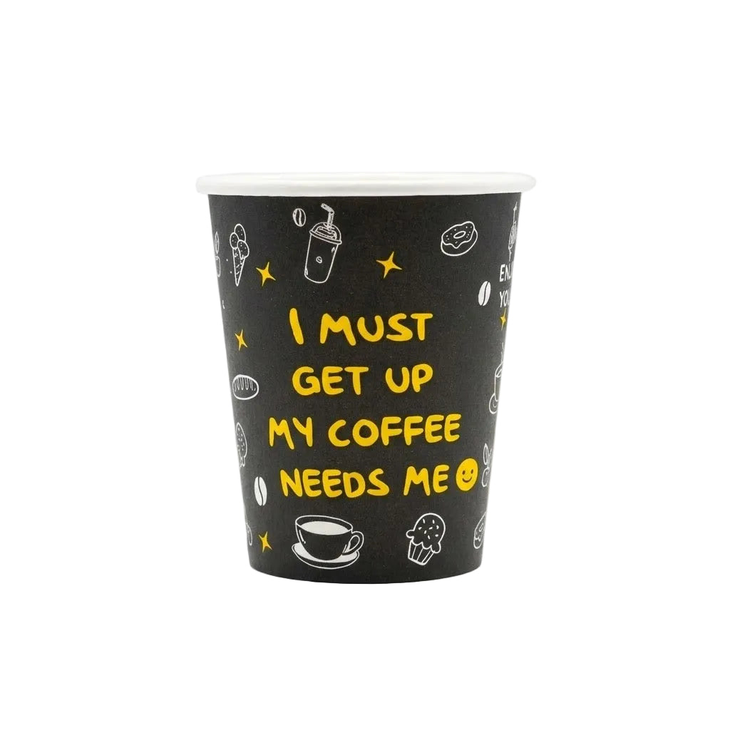 Vaso Polipapel Get up Tevian 8oz Paquete 50und