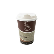 Vaso Polipapel Marrón Hawai 10oz Paquete 25 Und