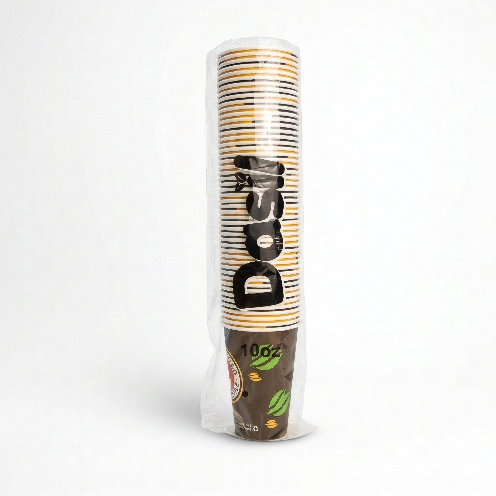Vaso Polipapel To Go Coffe Darsil 10oz Paquete 50und