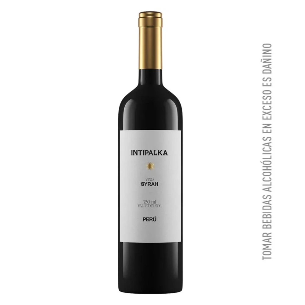 Vino Tinto Intipalka Syrah Valle Del Sol 750ml