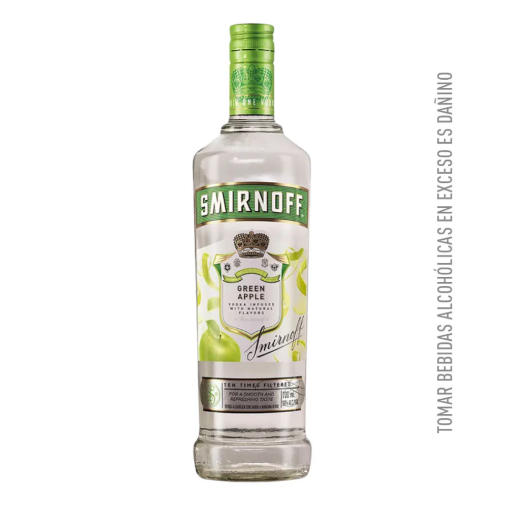 Vodka Smirnoff Manzana 750Ml