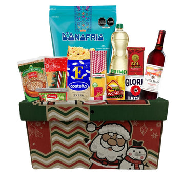 CANASTA NAVIDEÑA ANEGELES