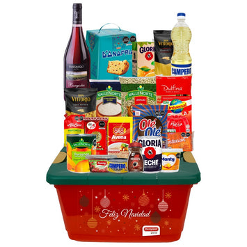CANASTA NAVIDEÑA SUPER MEGA