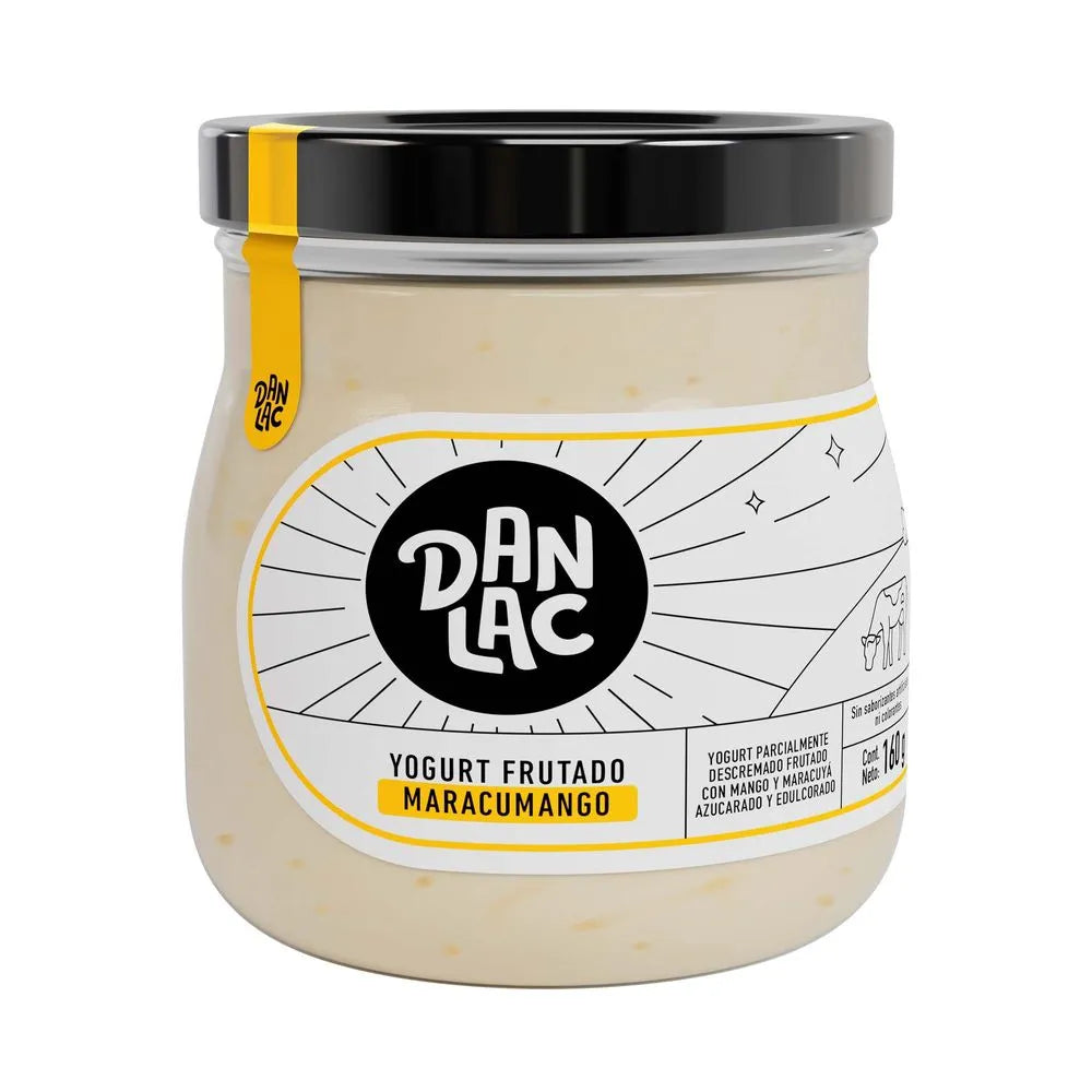 Yogurt Frutado Danlac Maracumango Frasco 160g