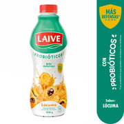 Yogurt LaiveBio Sabor a Lúcuma Botella 946ml