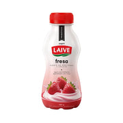 Yogurt Probiótico de Fresa Laive Botella 180g