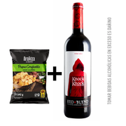 Vino knock knock + inka chips jalapeño 135 gr