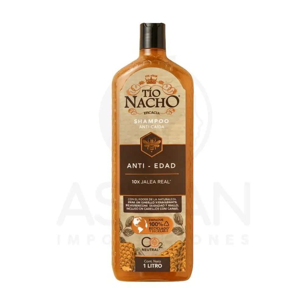 Shampoo Tio Nacho Anti Edad Frasco 1L