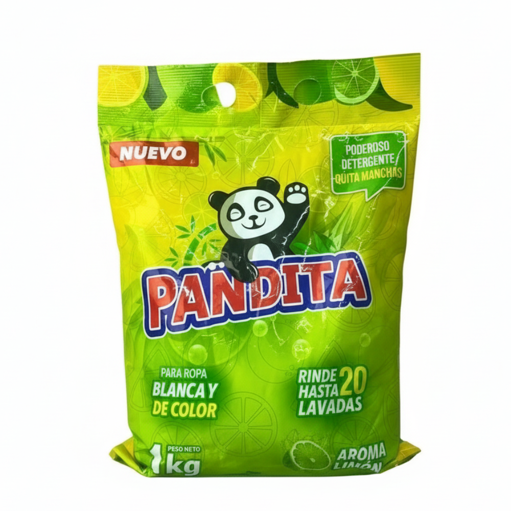 Detergente en Polvo Pandita Limón 1kg