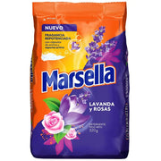 Detergente en Polvo Marsella  Lavanda y Rosas 320g