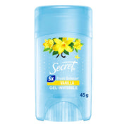 Gel Invisible Desodorante Secret Fresh Defense Vainilla 45 g