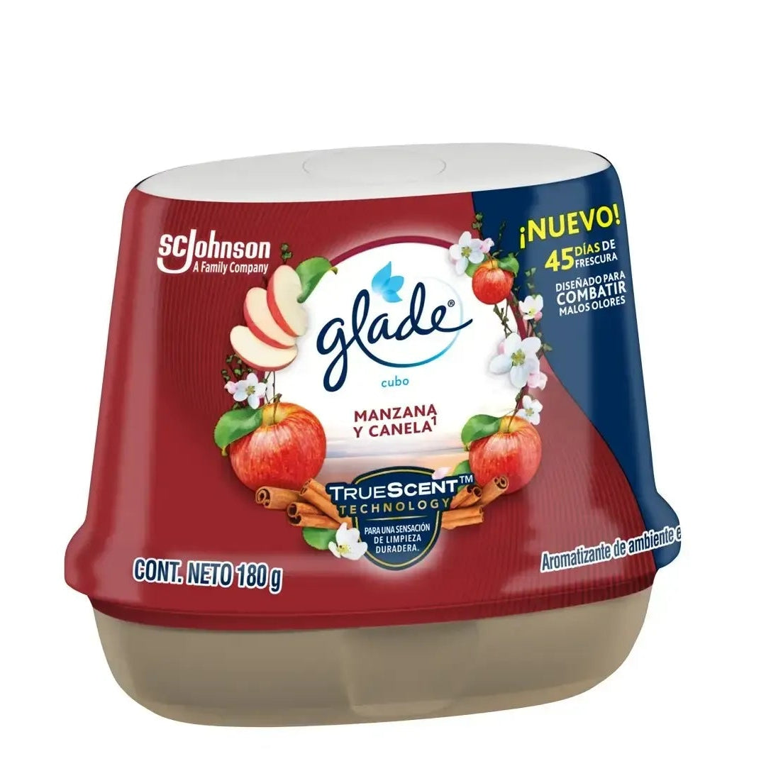 Ambientador En Gel Glade  Completo Manzana Canela