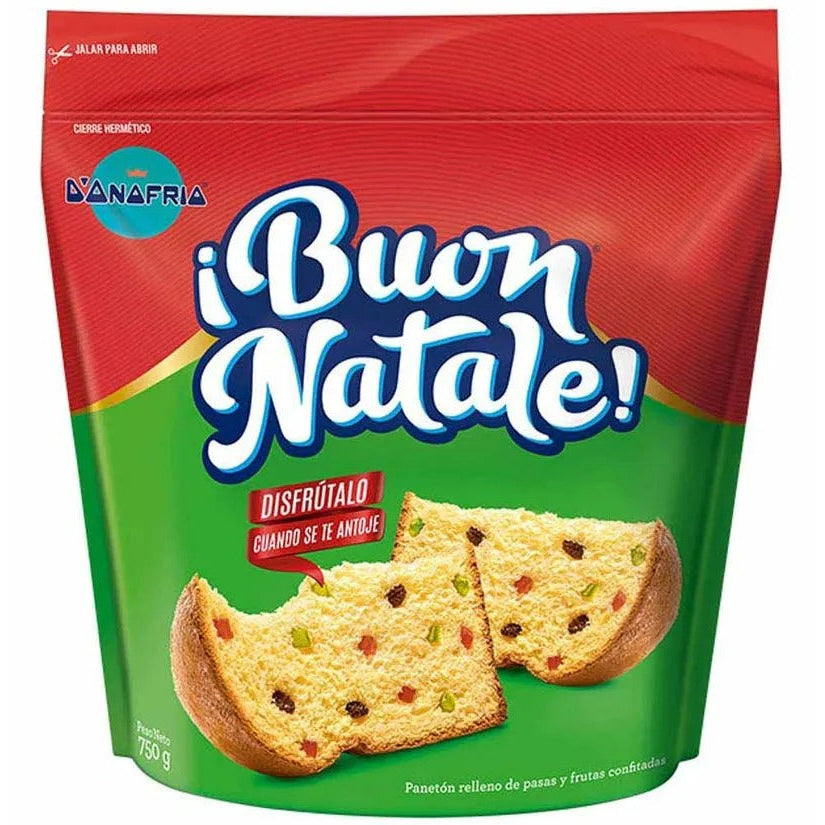 PANETON BUON NATALE BOLSA 750G
