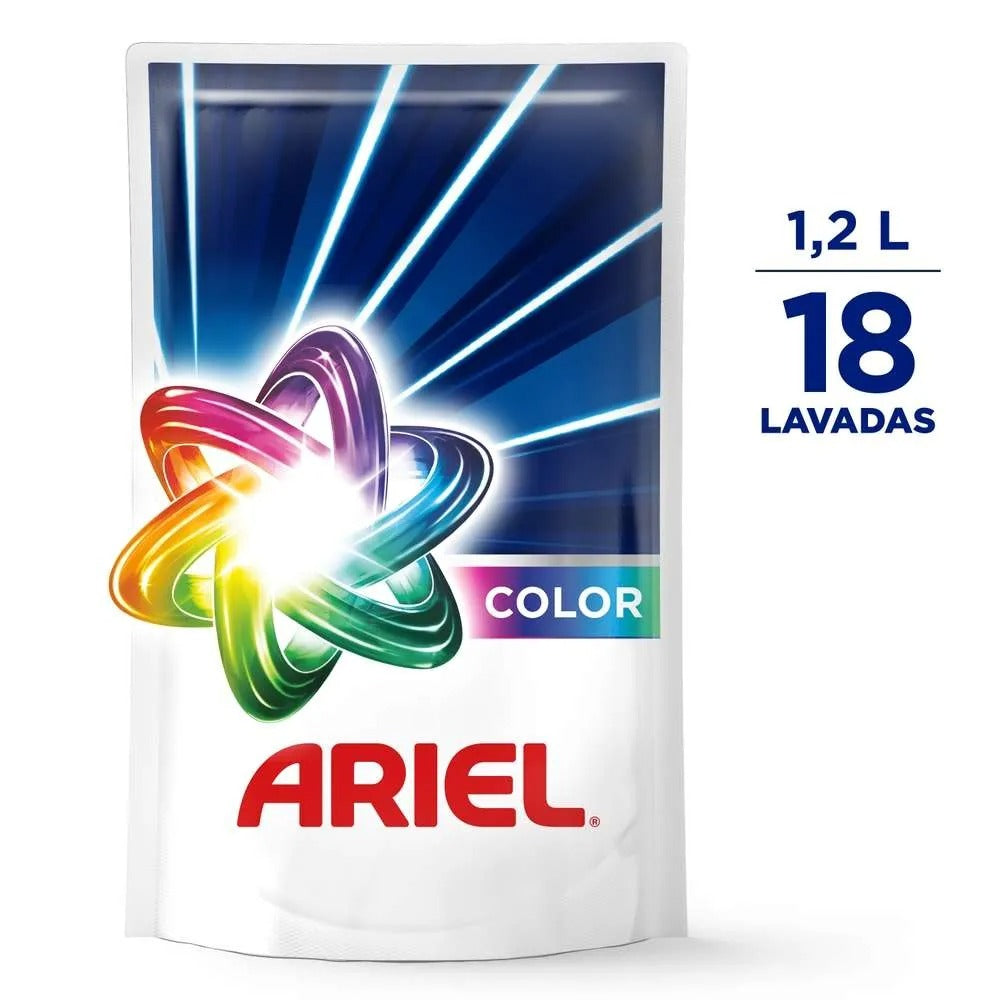 Detergente Líquido Ariel Revita Color 1.2 Lt