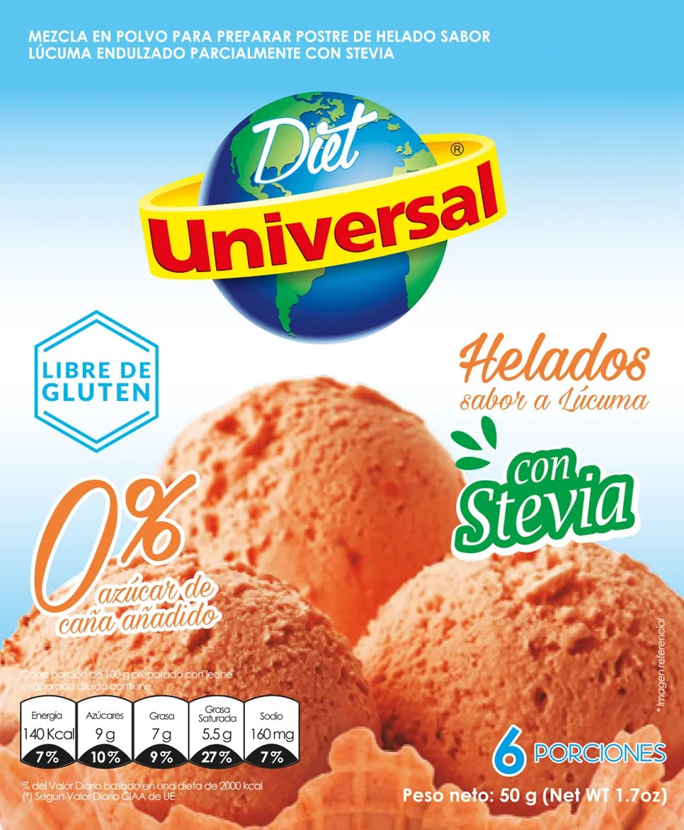 Helado Universal Lucma 50Gr