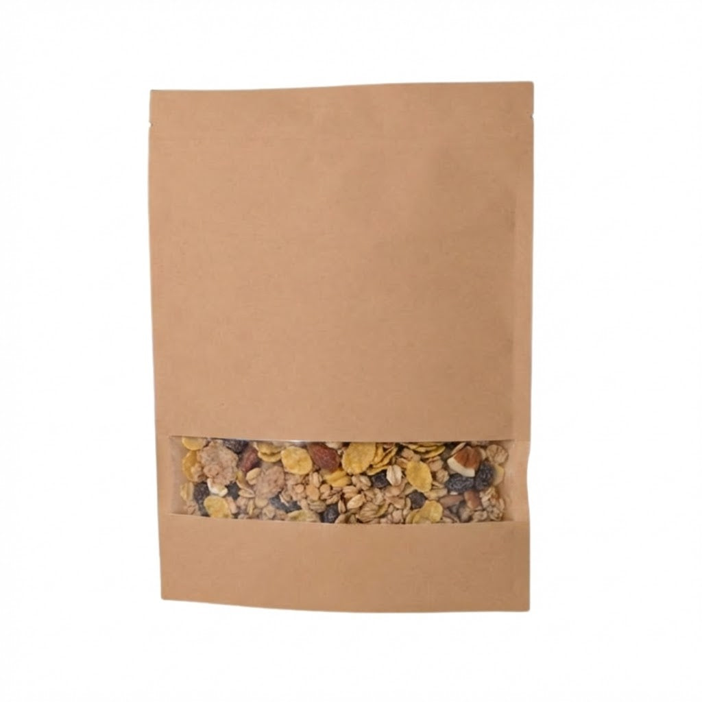 Bolsa De Papel Hermético Plastificado 5 1/2 X 8 Paquete 25 Und