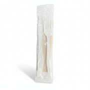 Set Tenedor+ Cuchillo De Maiz+ Servilleta Inecoware Paquete 25 Und