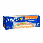 Bolsas Herméticas Triple 165 X 140mm 50Und